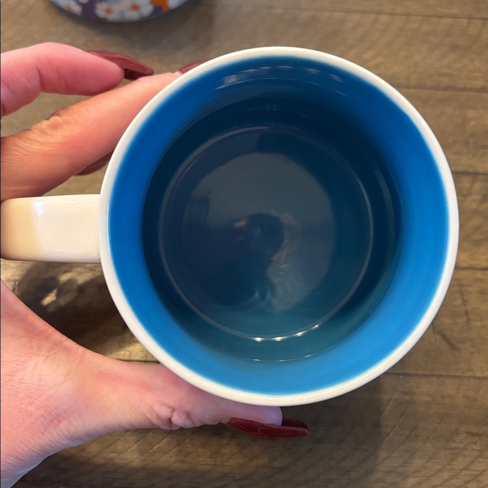 Starbucks Georgia Ceramic Mug - White, Blue, Orange - Picture 4 of 4